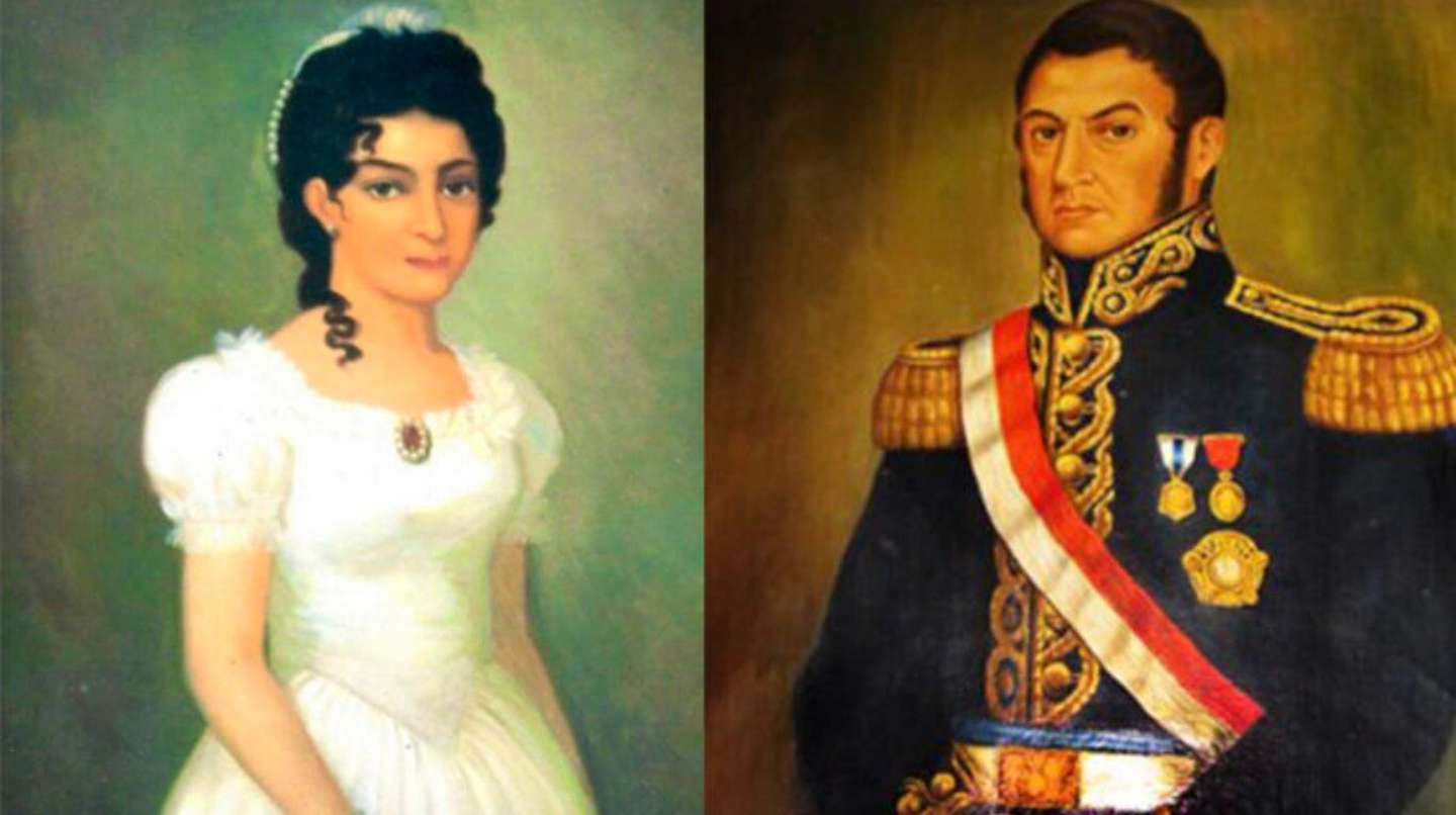 La historia de amor del general José de San Martín y Remedios de